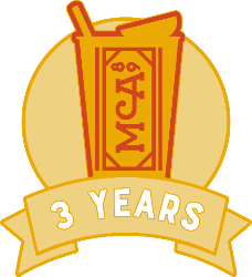 3 YEAR Anniversary Pin - 5/pk Thumbnail