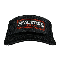 McAlister's Uniform Visor, Charcoal Heather / Thumbnail