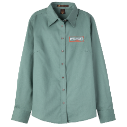 MC Ladies' LS Twill Shirt - Dill Thumbnail