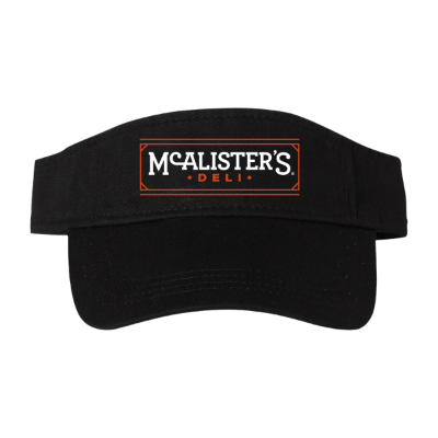 McAlister's Uniform Visor, Black