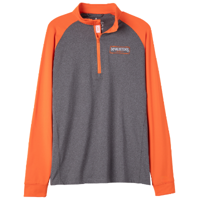 Colorblock Pullover Orange - Men's