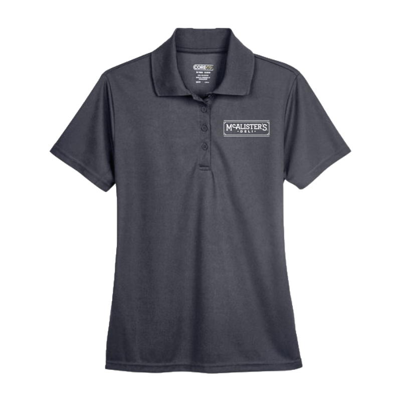 MC Ladies Core Performance Polo, Carbon