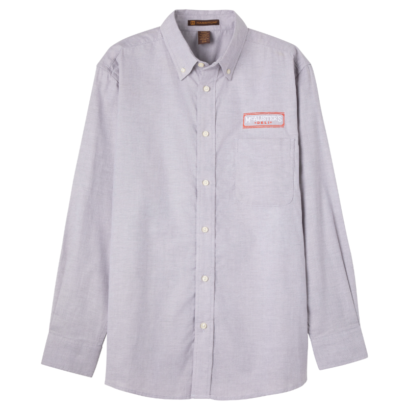 MC Men's LS Twill Shirt - Oxford Grey