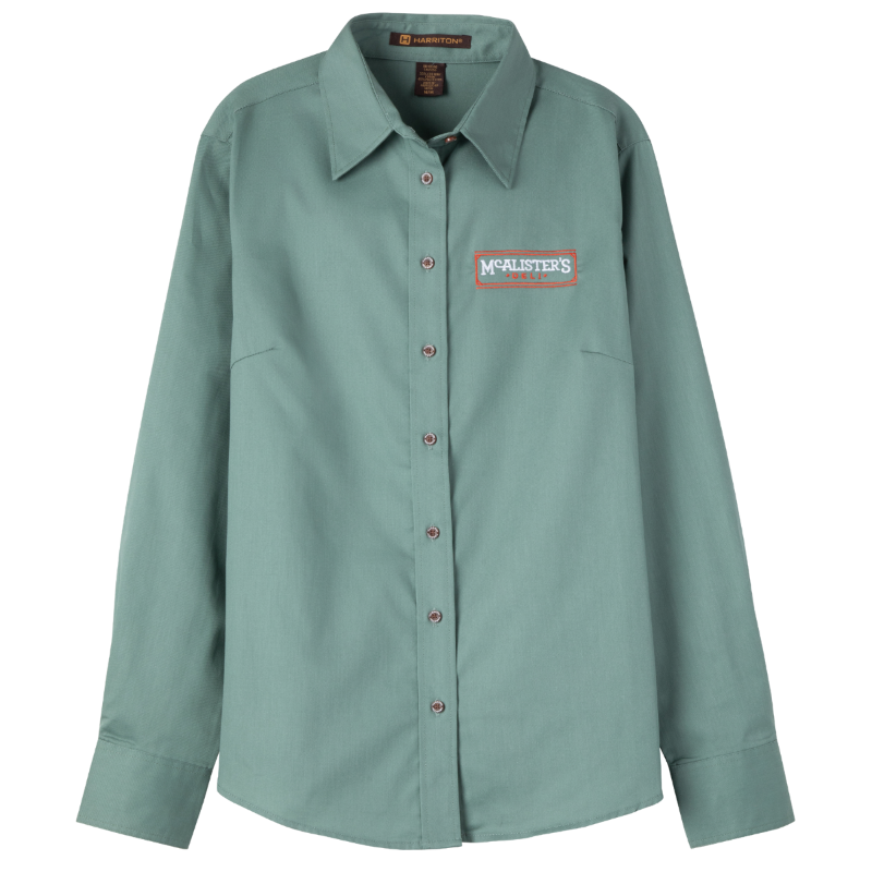 MC Ladies' LS Twill Shirt - Dill